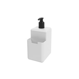 Dispenser Coza Single 8 x 10,5 x 18,2 cm 500 ml Branco