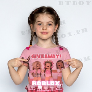 Camiseta T-shirt Menina Infantil Roblox Girls Video Game, t shirt roblox  brasil 