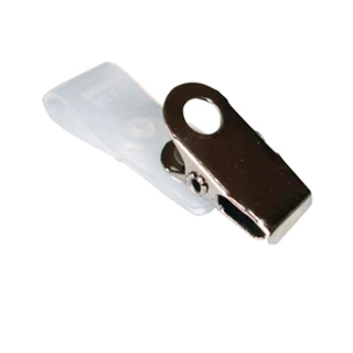Kit Presilha Para Crachá Com Alça Plastica Jacaré 50 Unidades - Acp
