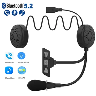 Fone De Ouvido Bluetooth 5.2 Motocicleta Capacete Sem Fio Mãos Livres Estéreo Para