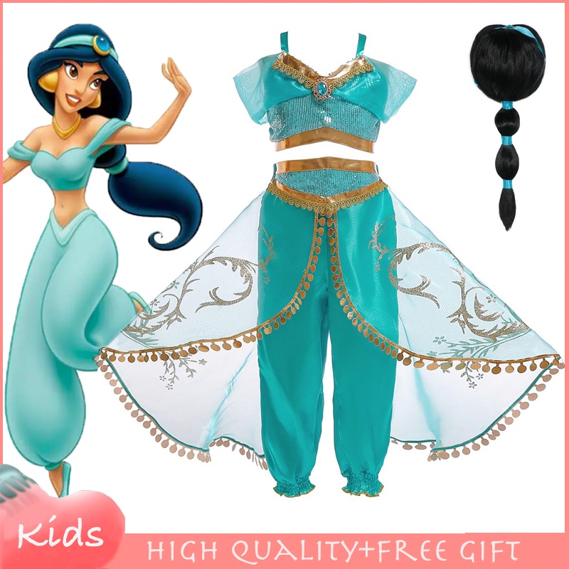 Princesa best sale jasmine roupa