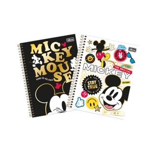 Caderno Colegial 1M 80 Fls Mickey Tilibra Sortidos