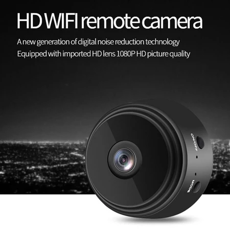 A9 Visão Noturna HD Mini Wifi Câmera Hd 720P Night Vision Sem Fio Vigilância