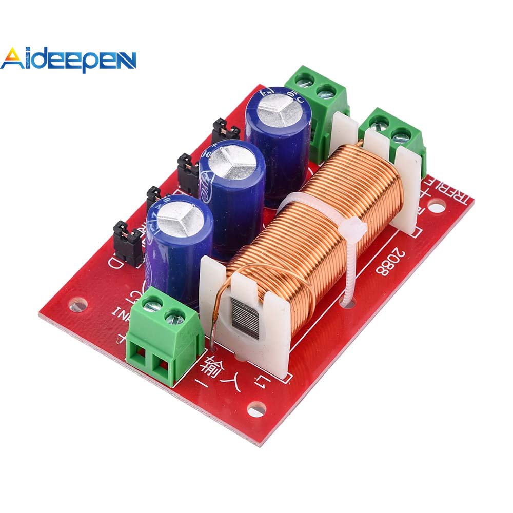 AIDEEPEN YLY-2088 400W Filtro Crossover Ajustável De 2 Vias De Áudio Universal Com Divisor De Freqüência