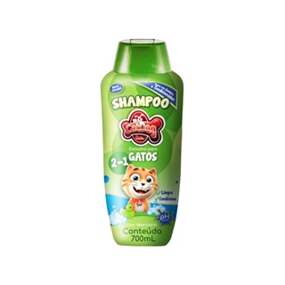 Shampoo 2em1 Para Gatos Petshop Cat Dog 700ml