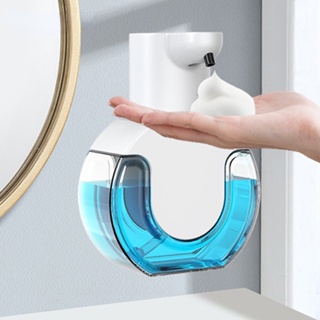Dispensadores Automáticos De Sabão De Espuma Sem Toque Máquina De Lavar Roupa Inteligente Com Carregamento USB Material ABS Branco De Alta Qualidade