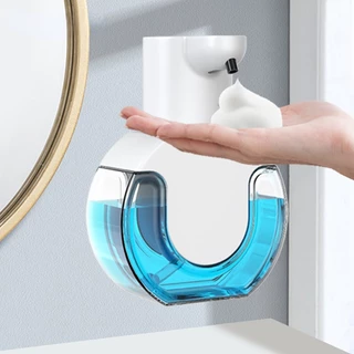 Dispensadores Automáticos De Sabão De Espuma Sem Toque Máquina De Lavar Roupa Inteligente Com Carregamento USB Material ABS Branco De Alta Qualidade