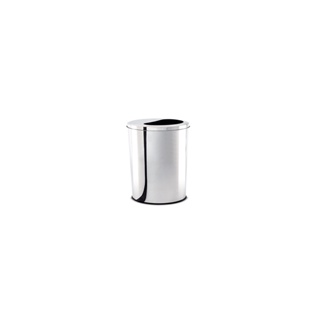 Lixeira Meia Lua Brinox Decorline 8 Litros Ø 20 x 30 cm Aço Inox