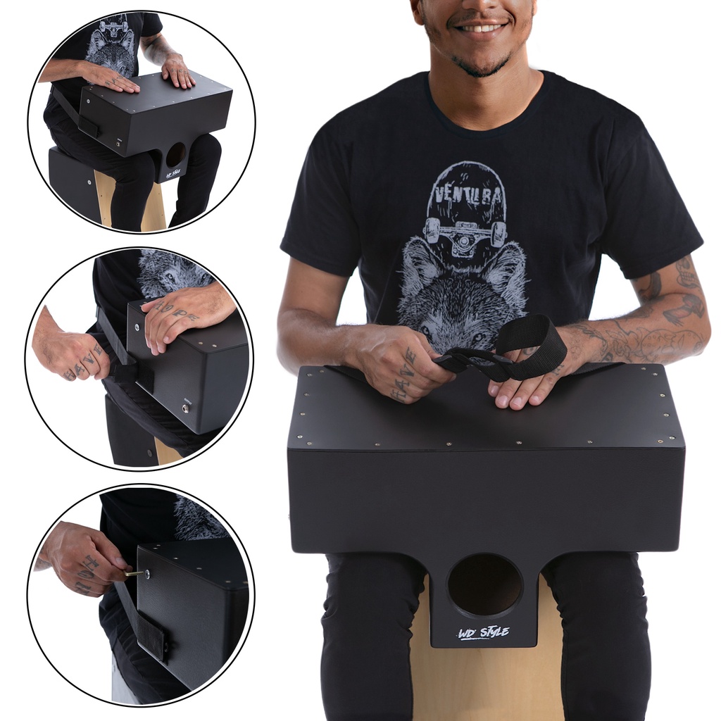 CAJÓN DE COLO WD STYLE ELÉTRICO PROFISSIONAL WITLER DRUMS Shopee Brasil