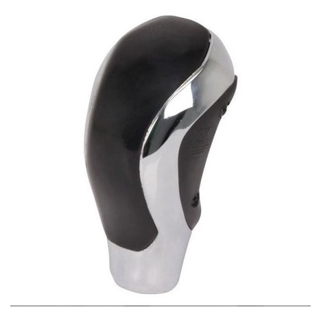 Manopla De Câmbio Kadman Universal Cromada/preta