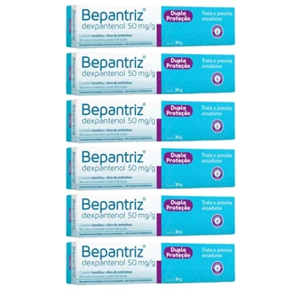 Kit com 6 Bepantriz Pomada Cimed 30g (Mesma Formula Bepantol) ®