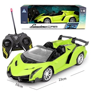 Simulação Controle Remoto Sports Car 1:18 Carro de brinquedo elétrico  infantil Brinquedos de carro de controle remoto para crianças