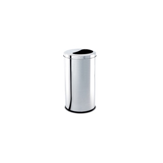 Lixeira Meia Lua Brinox Decorline 12 Litros Ø 20 x 44 cm Aço Inox