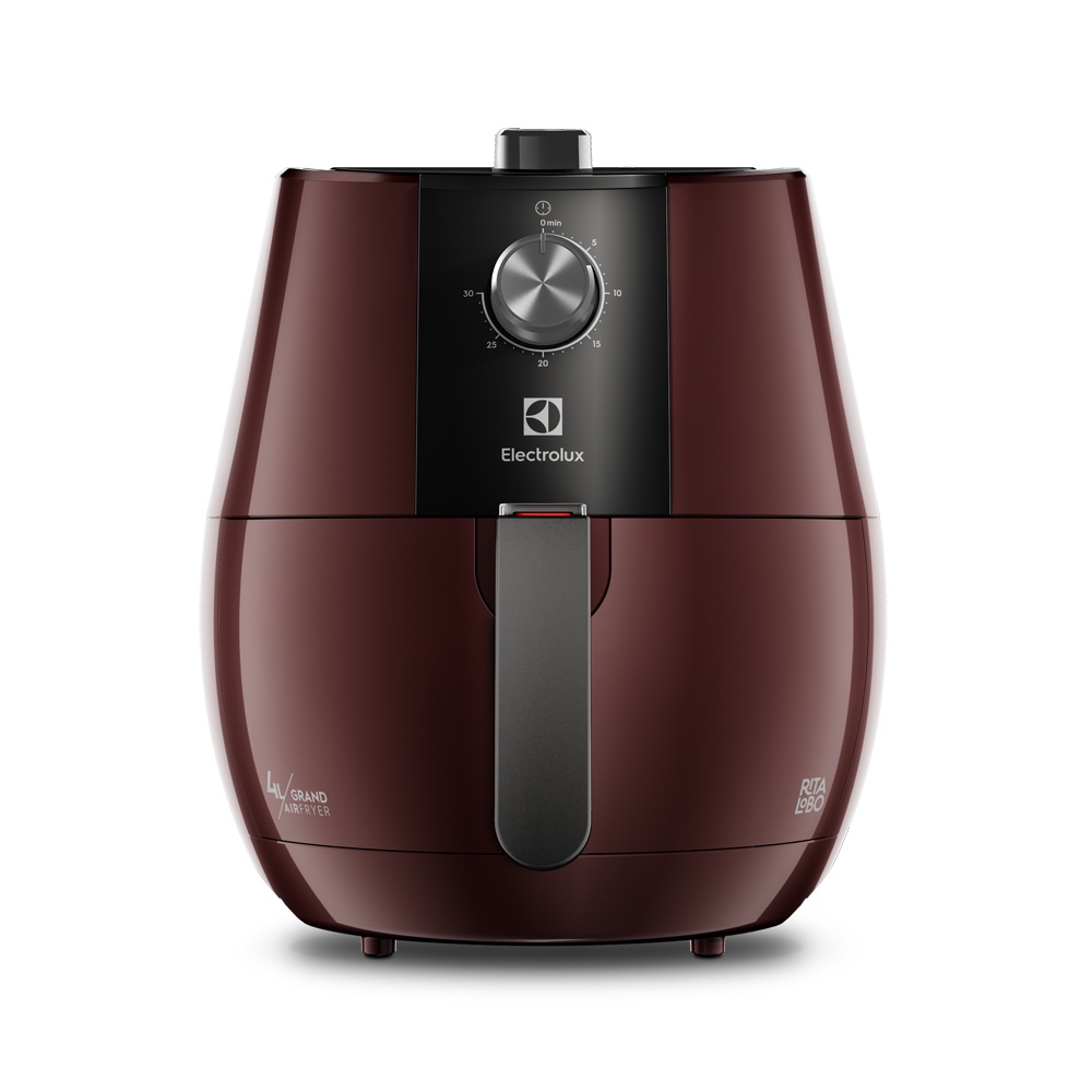 Fritadeira sem Óleo Air Fryer Electrolux EAF31 Dark Red Vinho Efficient por Rita Lobo