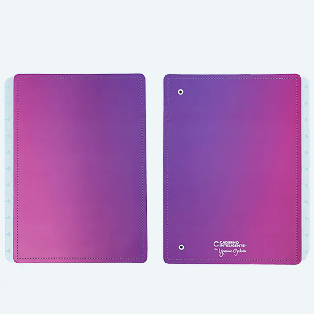 Capa E Contracapa Caderno Inteligente Grande Ultraviolet | Shopee Brasil