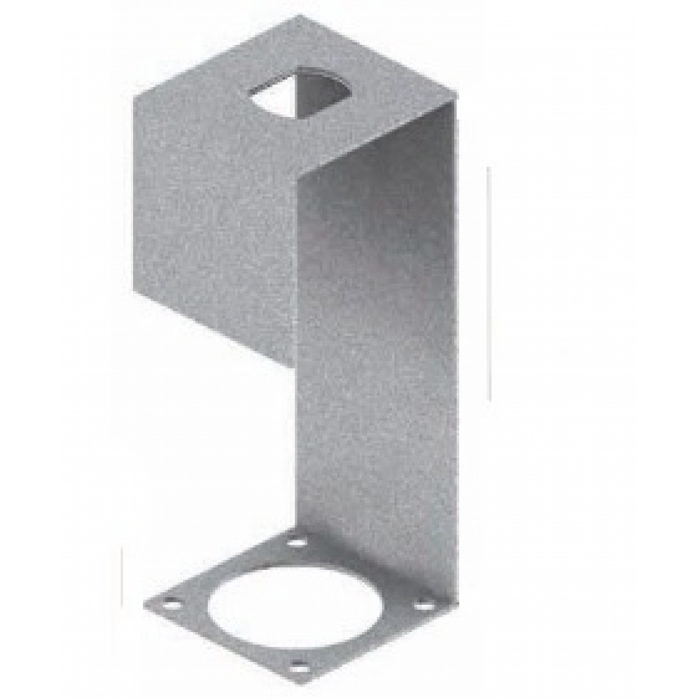 Gancho curto para luminaria em perfilado 38x38mm shopee brasil