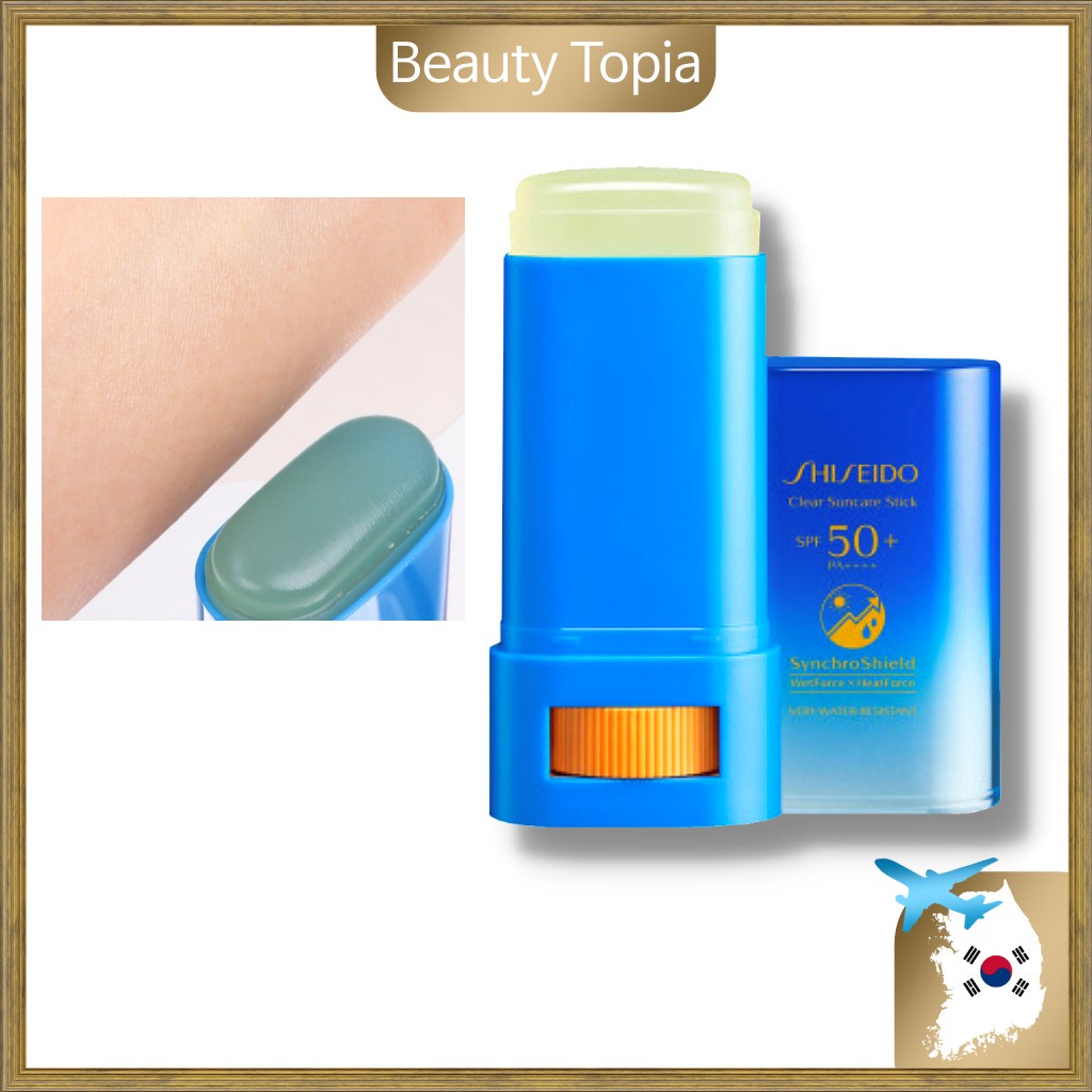 SHISEIDO Protetor solar bastao SPF50+ PA++++ 20g Shiseido Clear Suncare Stick