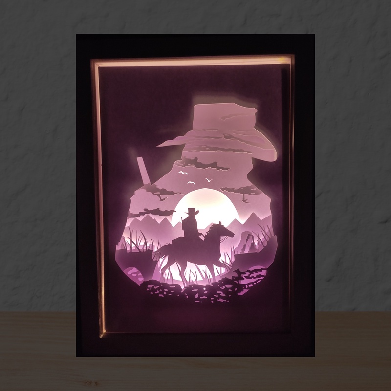 SHADOW BOX - RED DEAD REDEMPTION | Shopee Brasil