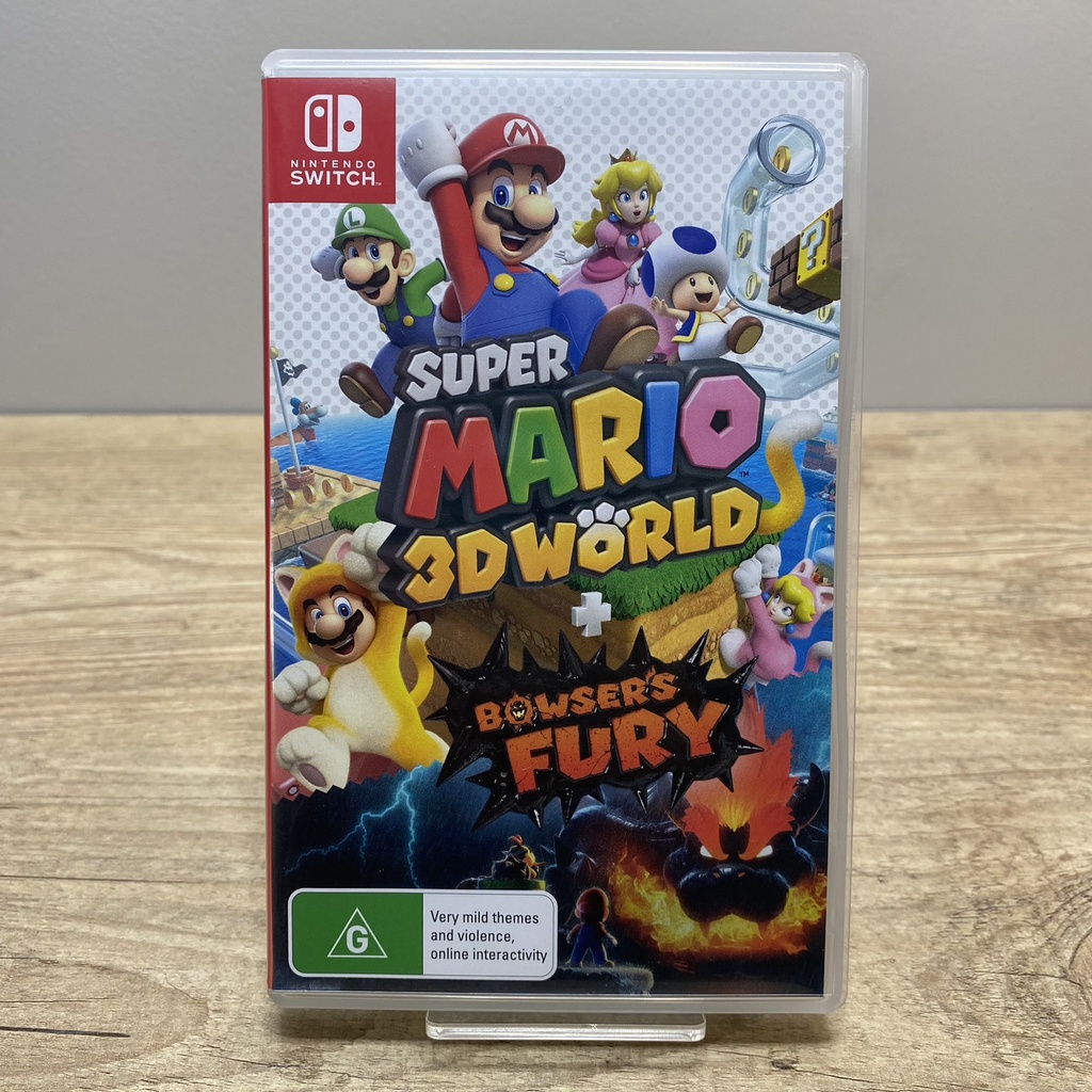 Jogo Super Mario 3D World + Bowser's Fury (Seminovo) - Nintendo