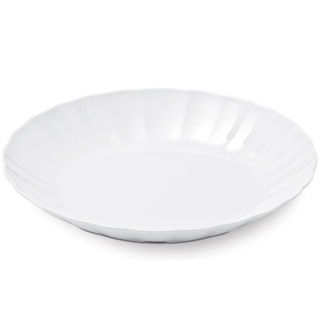 Travessa Redonda Haus Concept Wave Ø46,5 x 6,6 cm Branco