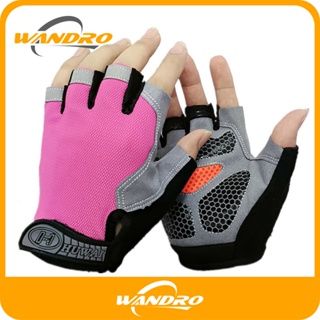 Luvas De Ciclismo WANDRO Proteção Confortáveis Para