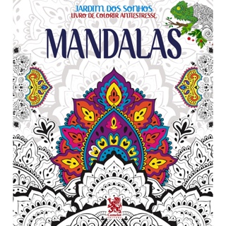 Mandalas Adultos Coloração para Ansiedade: Livro para Colorir Mandala Livro  para Colorir Adultos Livro para Colorir Descontracção e Alívio do Stress  Livro para Colorir Adultos Livro para Colorir Manda 