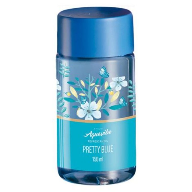 Avon Body Splash Refrescante Pretty Blue Aquavibe 150ml Shopee Brasil