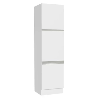 Paneleiro Madesa Glamy 60 cm 3 Portas - Branco