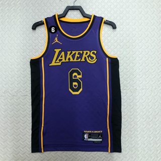 Unisex Jordan Brand Lebron James Purple Los Angeles Lakers Swingman Jersey - Statement Edition Size: Small