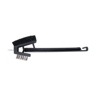 Escova Para Limpeza De Grelhas Brinox 26,5 cm Aço Inox Preto