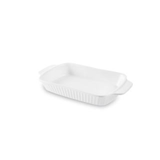 Travessa Retangular Com Aba Haus Concept Buffet 28 x 15,2 x 4 cm Branco