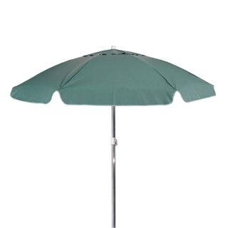 Guarda-Sol em Bagum com Haste de Aluminio 2,00m para praia verao e ferias Verde Musgo 10625 Bel fix