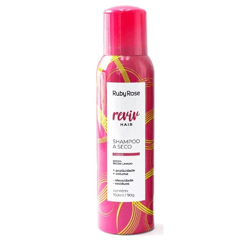 Shampoo a Seco Reviv Hair Cassis Ruby Rose 150ml | Shopee Brasil