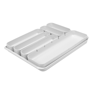 Organizador de Gavetas Coza Perfect 37 x 28,5 x 4,2 cm 7 peças Branco