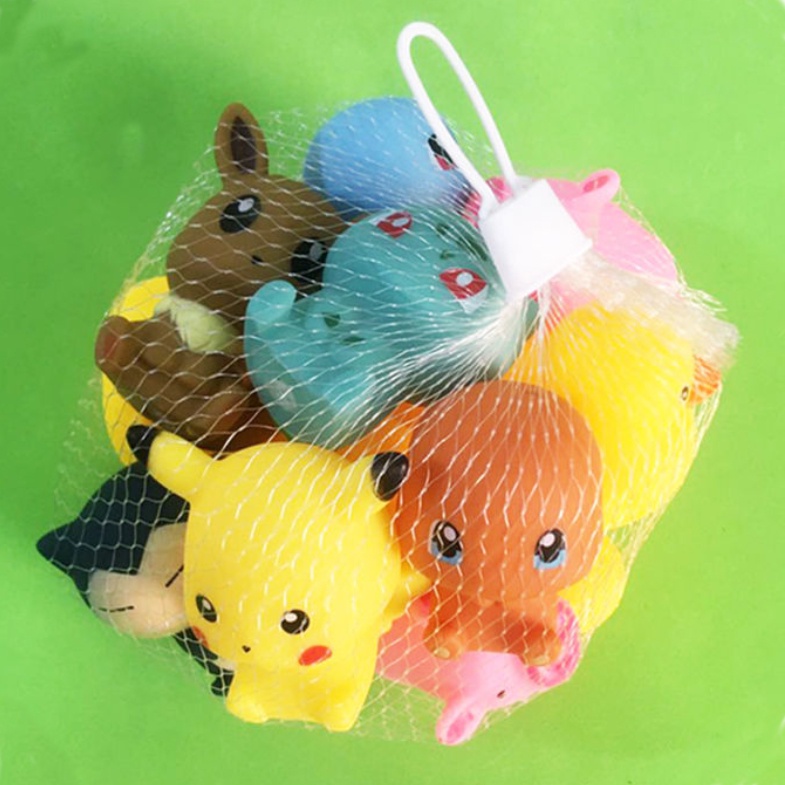 Pokemon Pikachu Bonecos De Banho Bebê Crianças Brinccam De Água Brinquedos Para De Natação