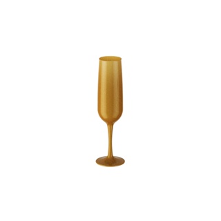 Taça de Espumante Coza Fun 6,1 x 6,1 x 22 cm Golden Glitter