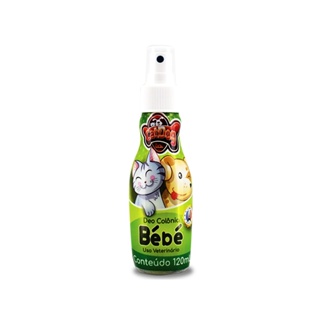 Deo Colonia Perfume para Cães E Gatos Catdog 120ml - Bébé