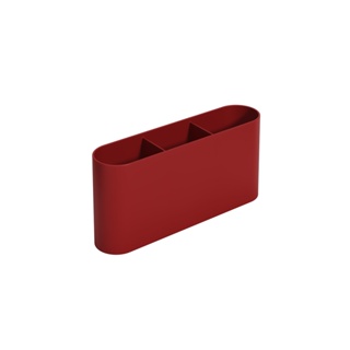 Escorredor de Talheres Coza Flat 6 x 23,5 x 10 cm Vermelho Bold