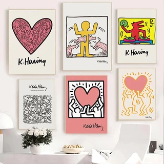 Pôsteres Artesanais Personalizados Expositores Artísticos Impressos Abstratos Pinturas Arte De Parede Pop Vintage De Murals Home Decoração