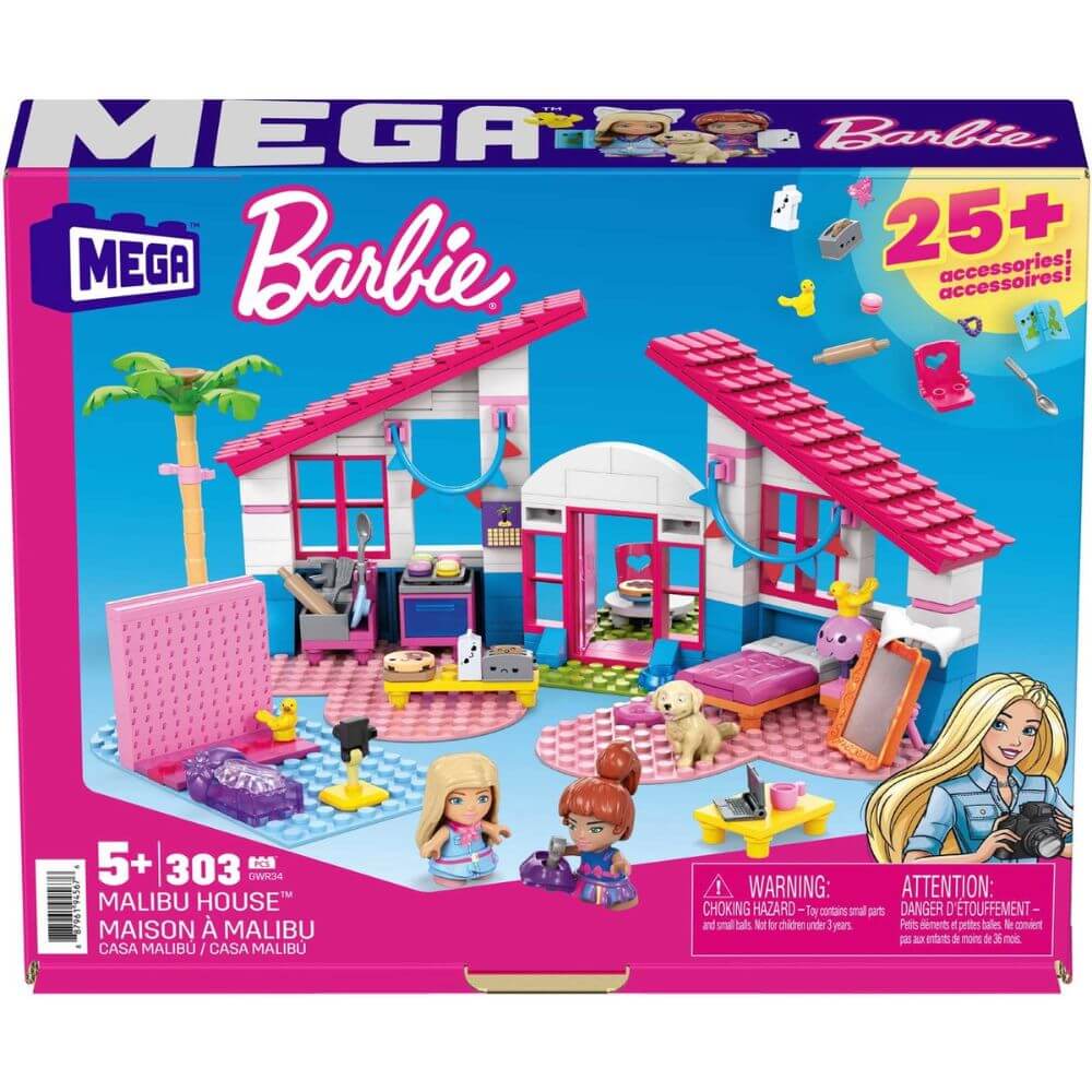 Mega Construx Barbie Jogo De Construção A Casa Dos Sonhos