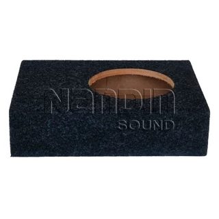 CAIXA SOM AUTOMOTIVO 1 ALTO FALANTE 8 POLEGADAS SLIM MDF 15 MM (L: 30 X A: 39 X P: 10 CM)