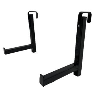 Suporte de Ferro p/ Jardim Vertical c/ 1 Encaixe Cor Preto