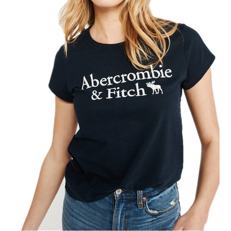 Novo Abercrombie Americano Fitch Cotton Crew Neck Small Deer Group