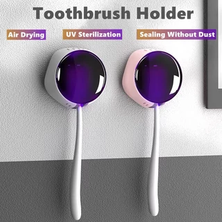 Suporte Para Escova De Dentes Porta-UV Com Função De Secagem Do Ventilador Recarregável Viagens E Casa