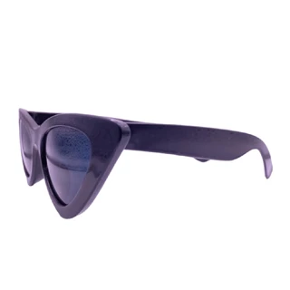 Óculos De Sol Retrô Gatinho Proteção Uv Preto Promoção