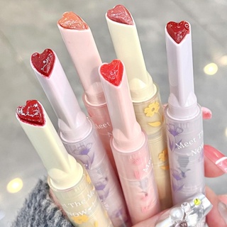 Idioma Das Flores Batom Afetivo Cai Hidratar Espelho Shuiguang Geleia Do Amor Brilho Labial Caneta Cosmética