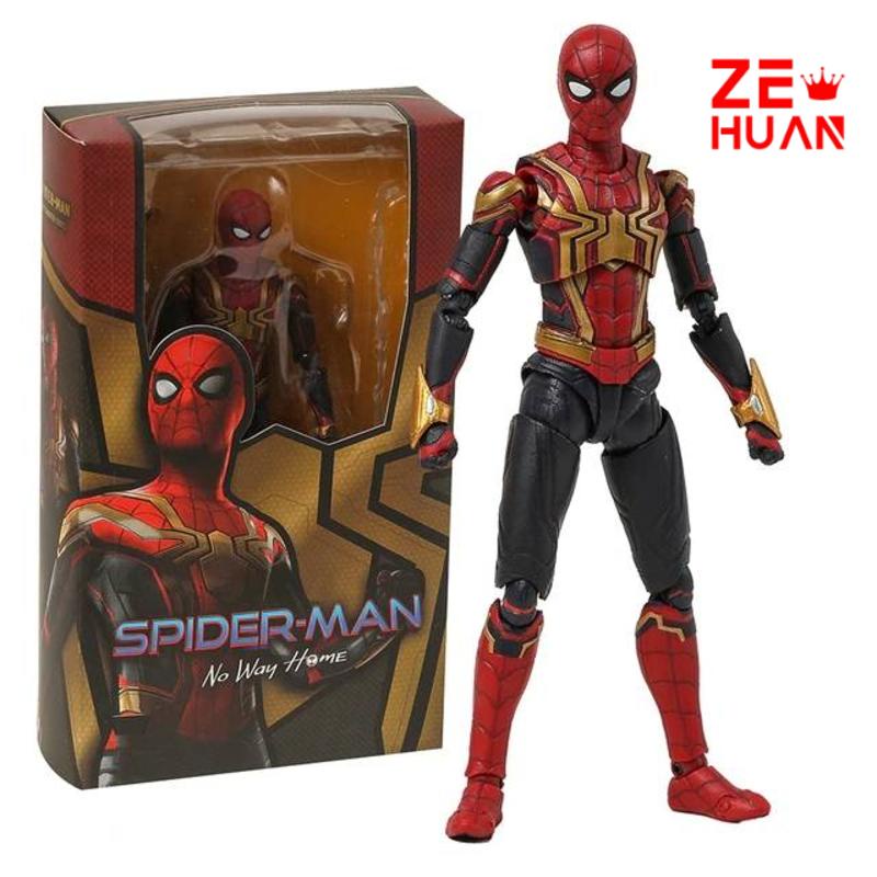 Boneco Action Figure Homem Aranha Preto Aranhaverso. 16 Cm em Promoção na  Americanas