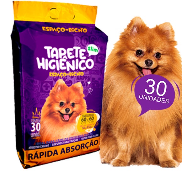 Tapete Higienico Good Pad - Espaço de Bicho P/ Cães E Gatos 60x60 Com 30 uni