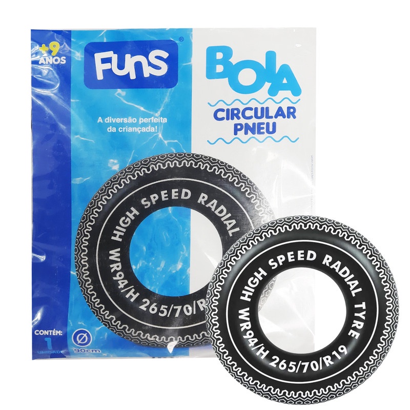 Boia Redonda Grande Divertido Formato Pneu Inflável Piscina