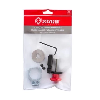 Kit Gabarito Para Mdf Zinni 15, 18 E 25 Dobradiça Copo 35mm